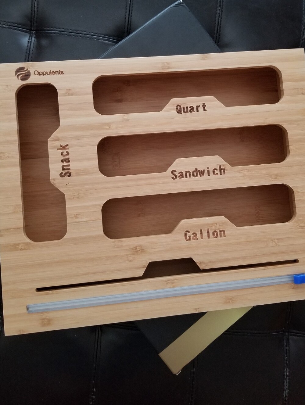 ❗Bamboo Ziplock Bag Organizer❗